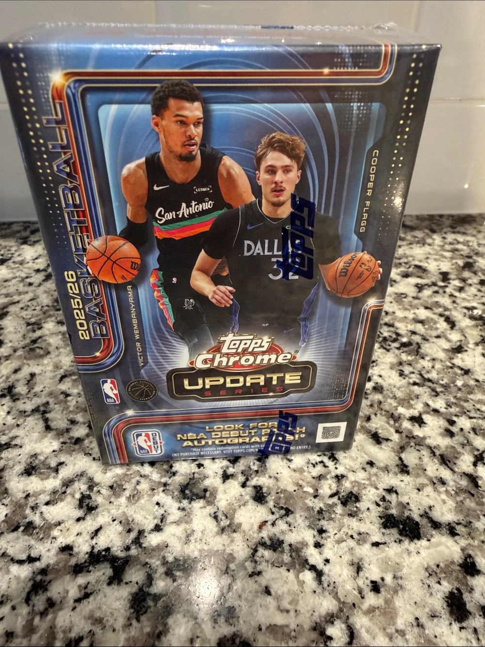Topps Chrome Update Series Basketball Box